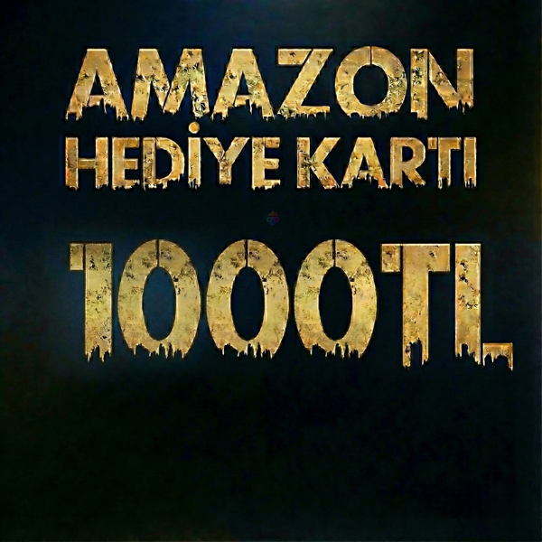Amazon 1000 TL Hediye Kartı Satın Al – Anında Ucuz Hediye Kodu - Ürün Görseli