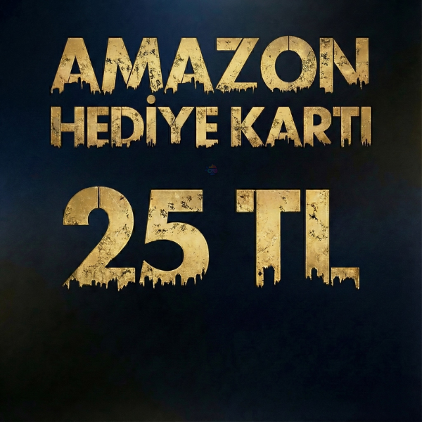 Amazon 25 TL Hediye Kartı Satın Al