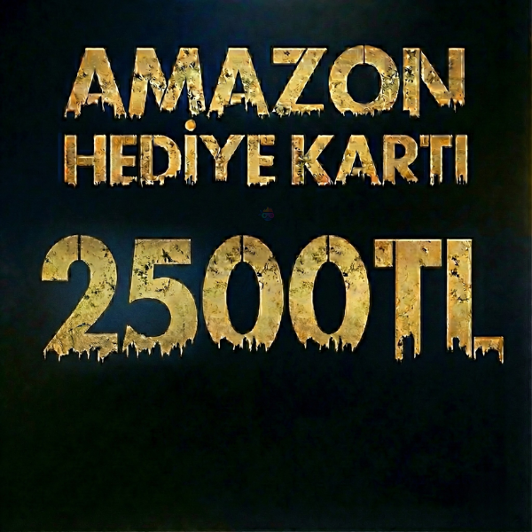 Amazon 2500 TL Hediye Kartı Satın Al – Ucuz Hediye Kartı Fiyatı - Ürün Görseli