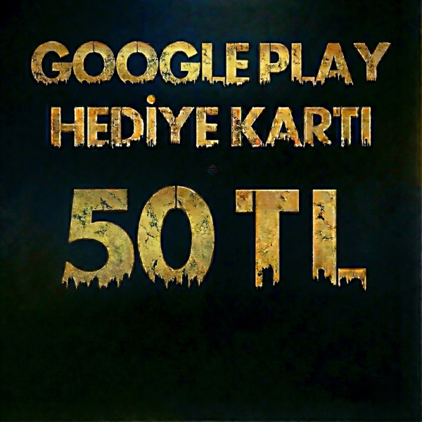 Google Play 50 TL Hediye Kartı Satın Al
