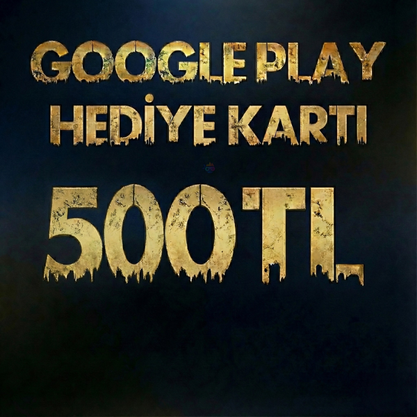 Google Play 500 TL Hediye Kartı Satın Al