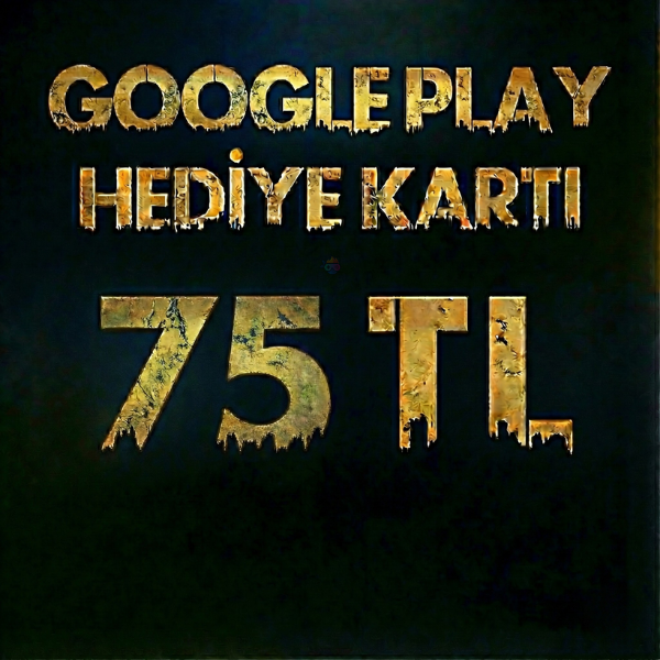 Google Play 75 TL Hediye Kartı Satın Al