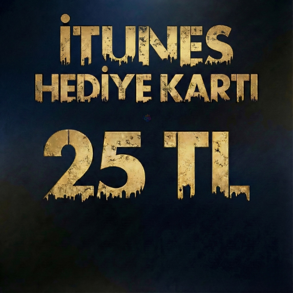 İtunes 25 TL Hediye Kartı Satın Al