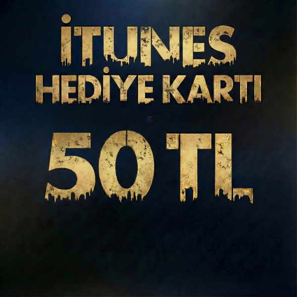 İtunes 50 TL Hediye Kartı Satın Al