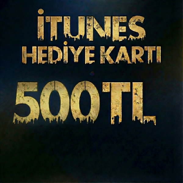 İtunes 500 TL Hediye Kartı Satın Al