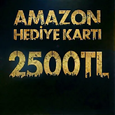 Amazon 2500 TL Hediye Kartı Satın Al