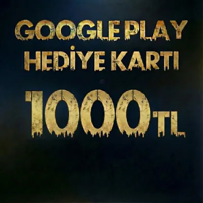 Google Play 1000 TL Hediye Kartı Satın Al