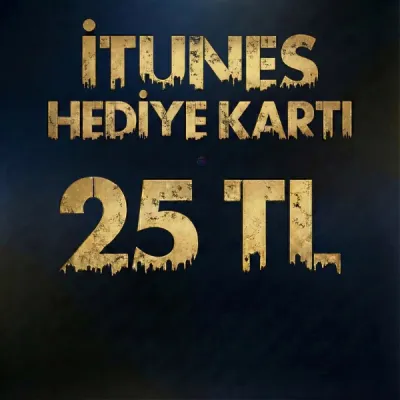 İtunes 25 TL Hediye Kartı Satın Al