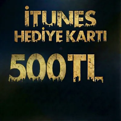 İtunes 500 TL Hediye Kartı Satın Al