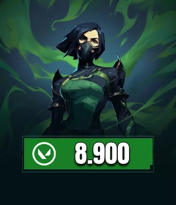 Valorant 8900 VP Satın Al